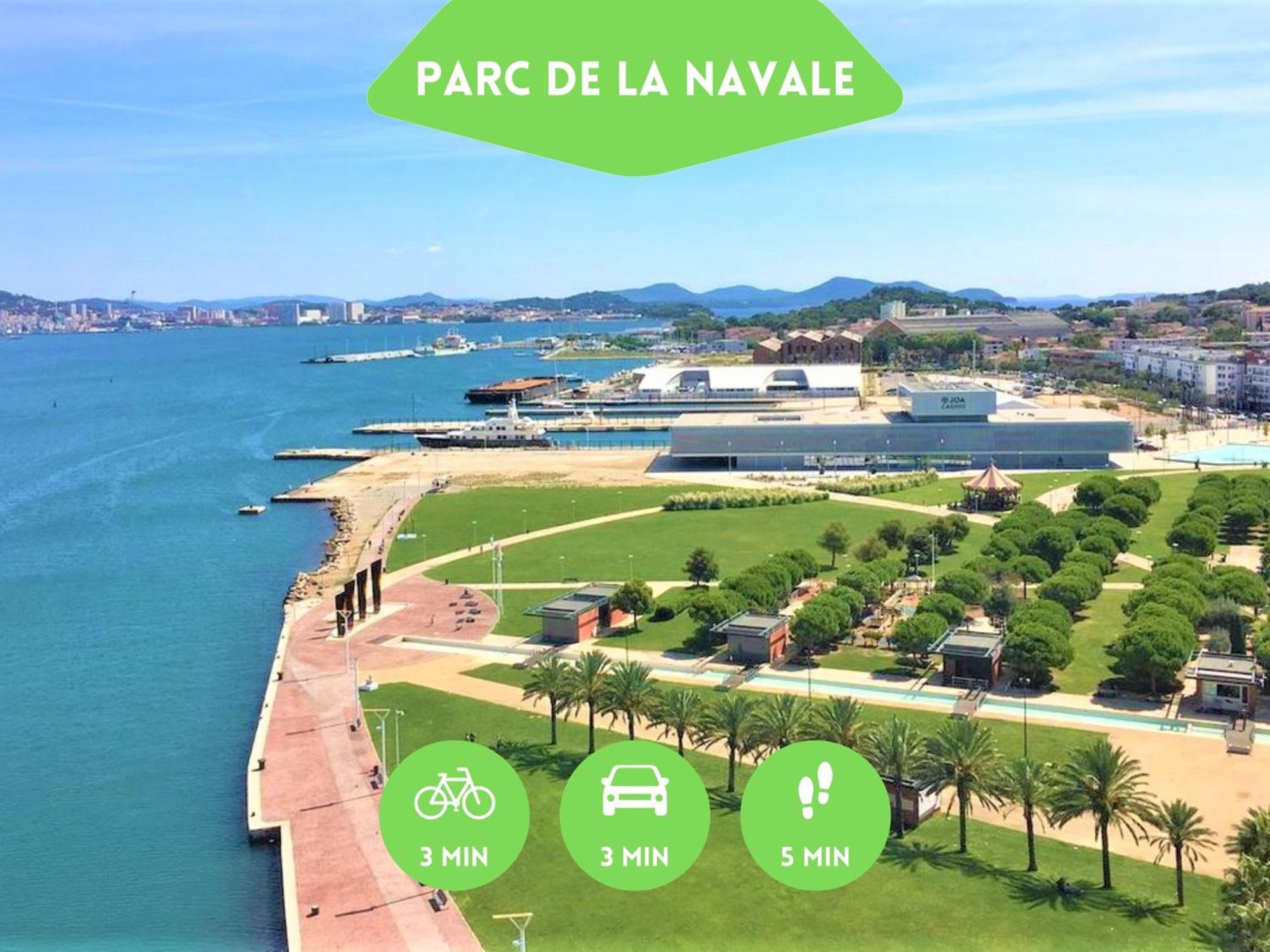 Bao Location - Ideal Pro & Couple - Animaux Acceptes - 5Min A Pied Centre Ville & Port - Commerces - Plages 1,9Km - Parking Gratuit - Wifi Hd La Seyne-sur-Mer Εξωτερικό φωτογραφία