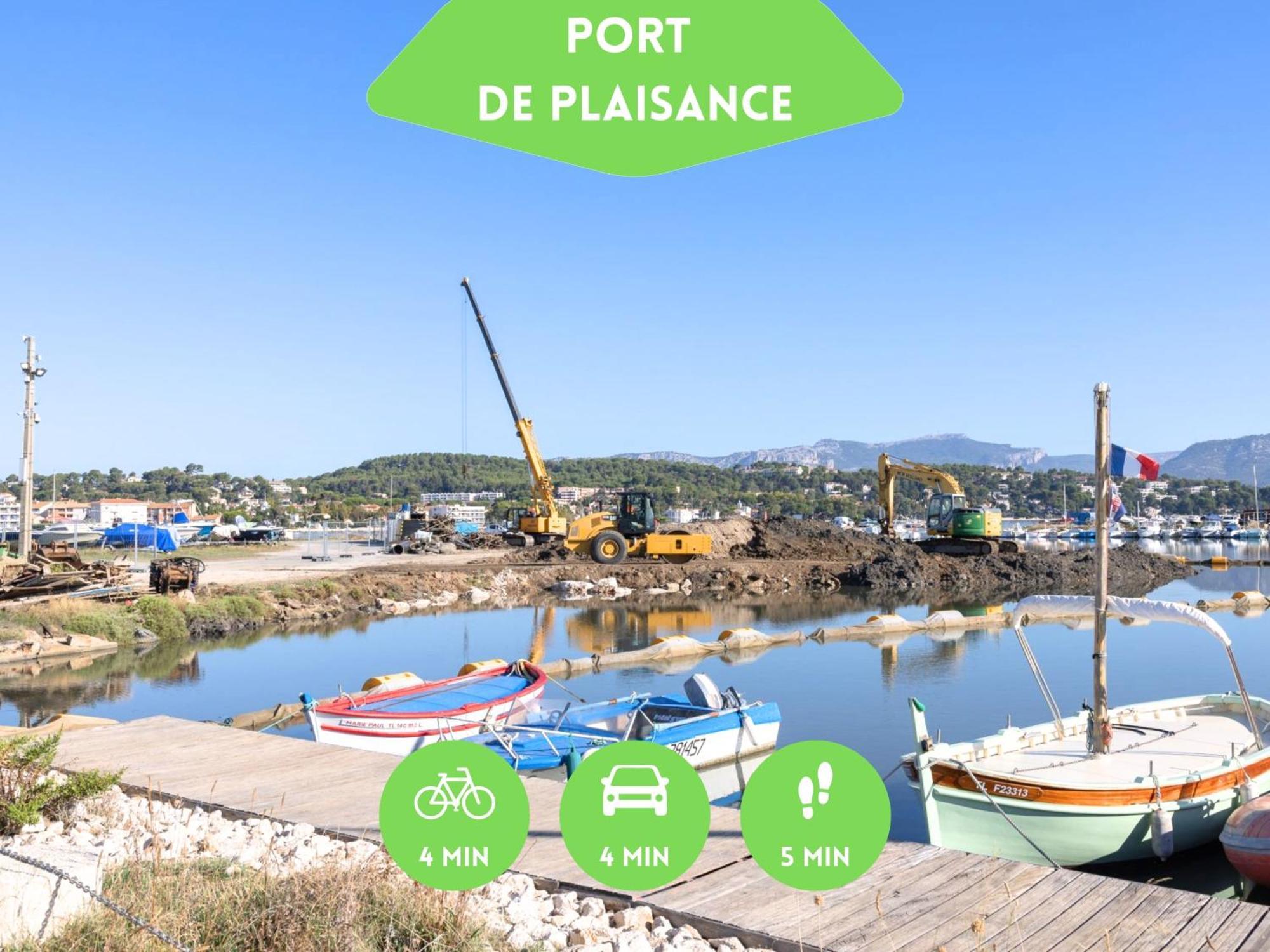 Bao Location - Ideal Pro & Couple - Animaux Acceptes - 5Min A Pied Centre Ville & Port - Commerces - Plages 1,9Km - Parking Gratuit - Wifi Hd La Seyne-sur-Mer Εξωτερικό φωτογραφία